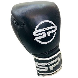 Боксерские перчатки черные-0320